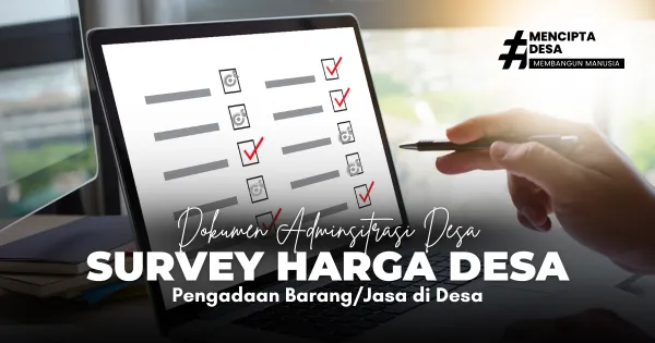 Formulir Survey Harga Material di Desa